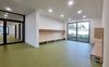 Flur mit Garderobe in der neuen Kindertageseinrichtung